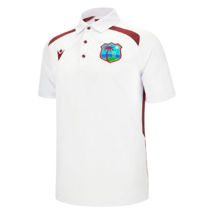 2026 CWI West Indies Cricket Matchday Test Shirt (White)_0