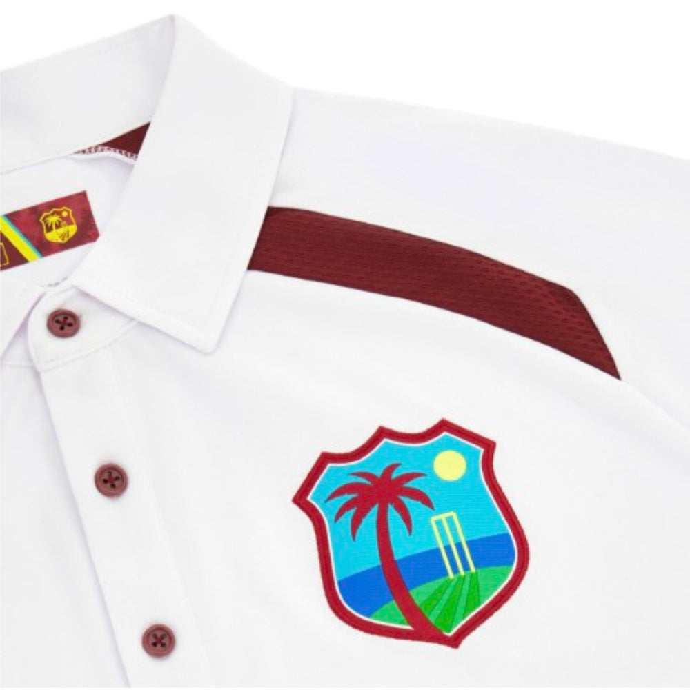 2026 CWI West Indies Cricket Matchday Test Shirt (White)_2