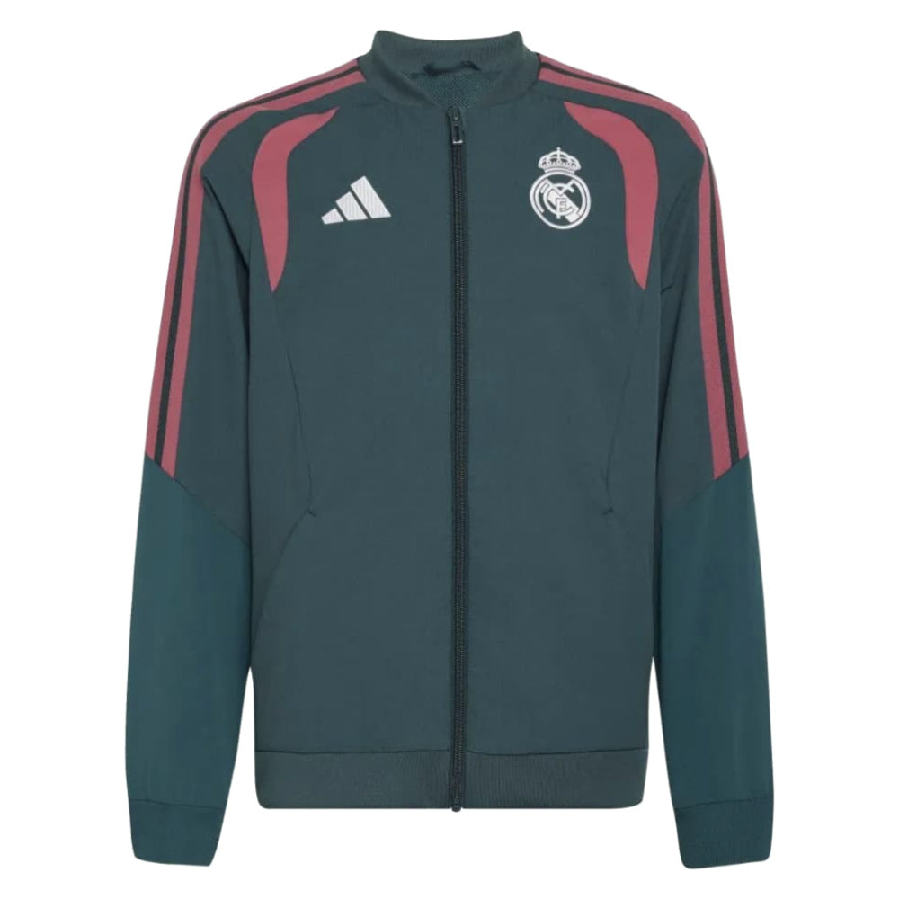 2026-2027 Real Madrid Presentation Jacket (Aurora Ivy) - Kids_0