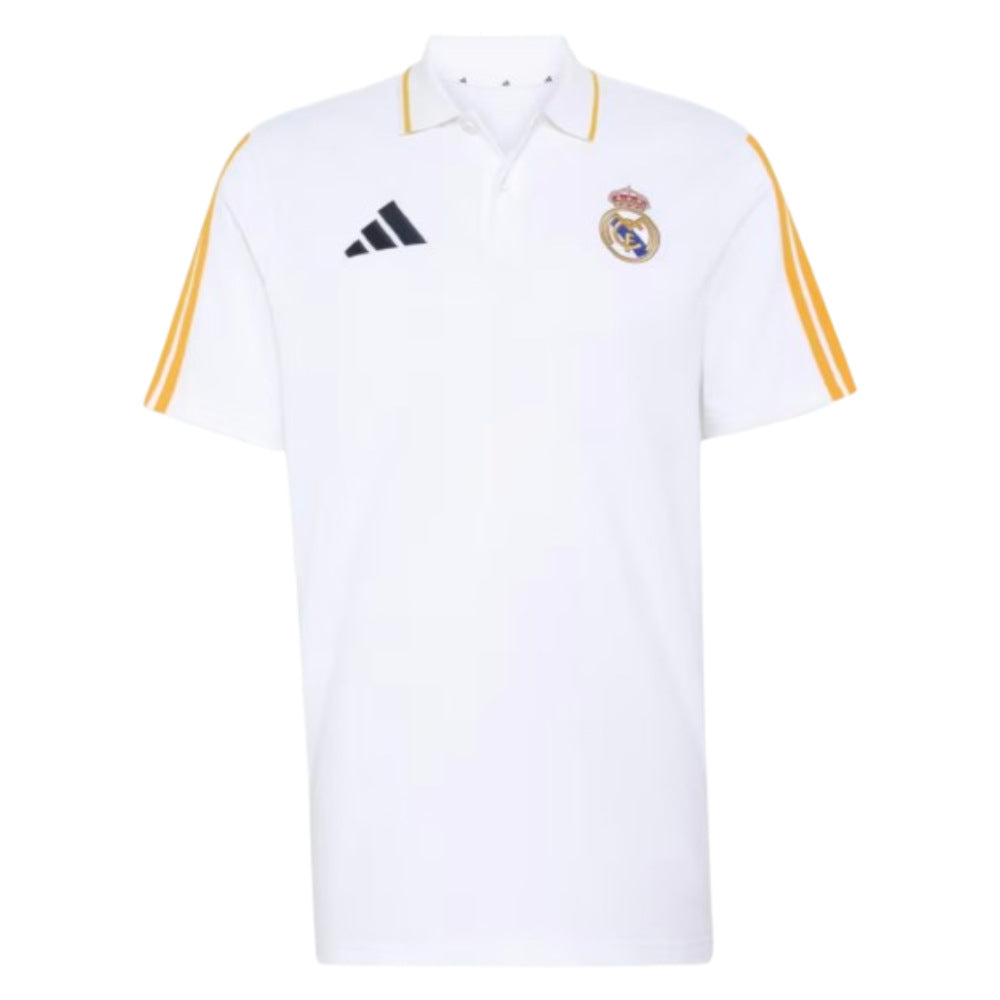 2026-2027 Real Madrid DNA Polo Shirt (White)_0