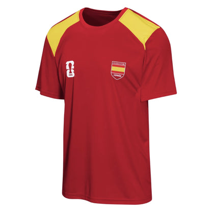FIFA Spain 2026 World Cup Poly Tshirt (Red)_0