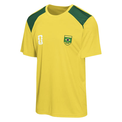 FIFA Brazil 2026 World Cup Poly Tshirt (Yellow)_0