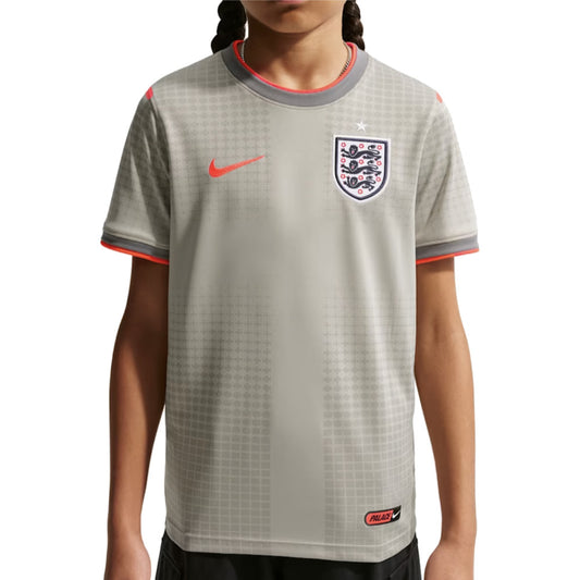 2026-2027 England x Palace Pre-Match Shirt (Grey) - Kids_0