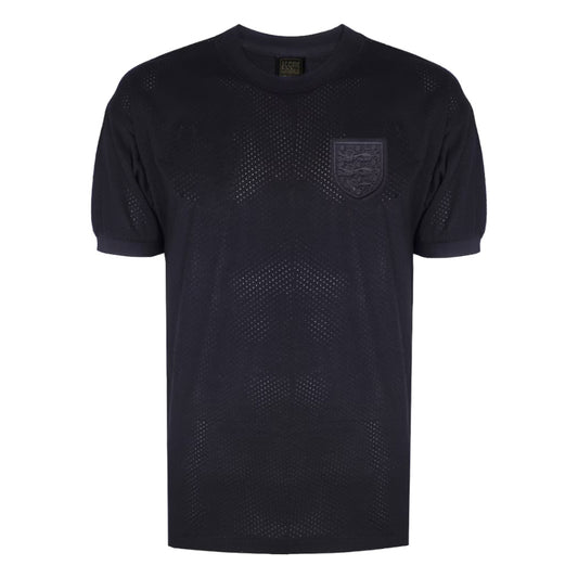 England 1970 No6 Retro Blackout Shirt_0