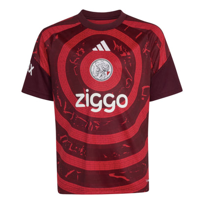 2026-2027 Ajax Pre-Match Shirt (Red) - Kids_0