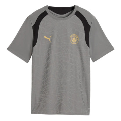 2026-2027 Man City Training Jersey (Cast Iron) - Kids_0