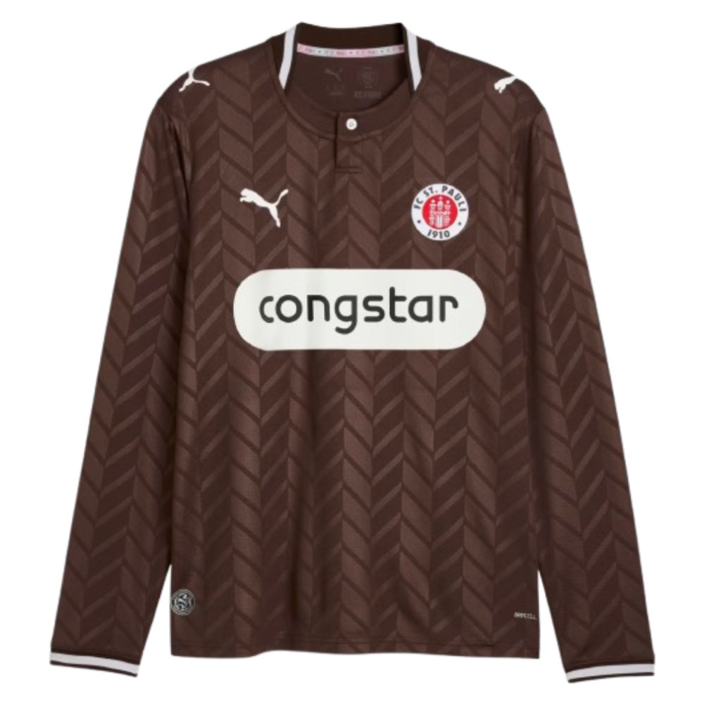 2026-2027 St Pauli Long Sleeve Home Shirt_0