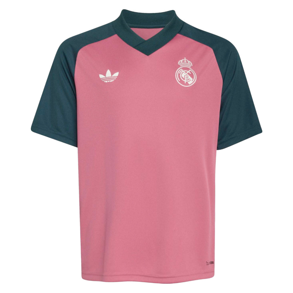 2026-2027 Real Madrid Away Pre-Match Shirt (Wild Pink) - Kids_0