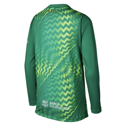 2026-2027 Barcelona Home Goalkeeper Shirt (Stadium Green) - Kids_1