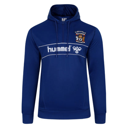 Coventry City Retro Half Zip Hoodie (Blue)_0