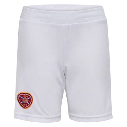 2026-2027 Hearts Home Shorts (White) - Kids_0