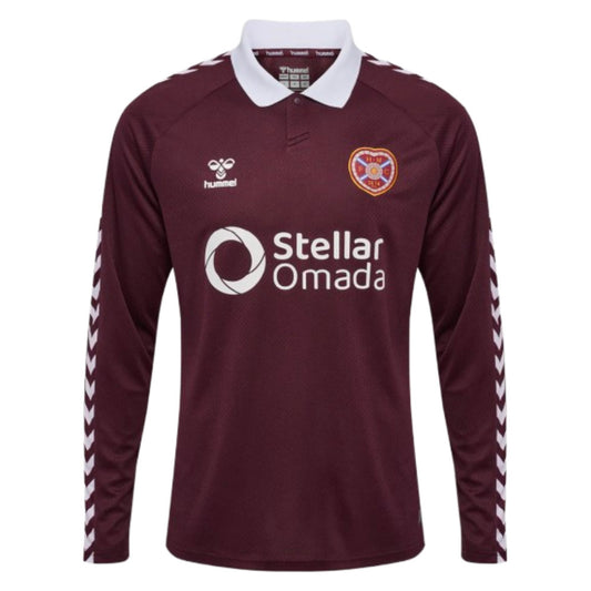 2026-2027 Hearts Long Sleeve Home Shirt_0