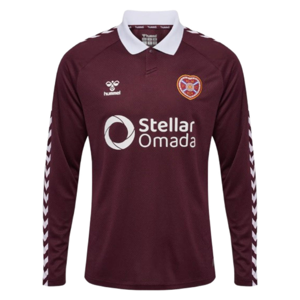 2026-2027 Hearts Long Sleeve Home Shirt (Kids)_0