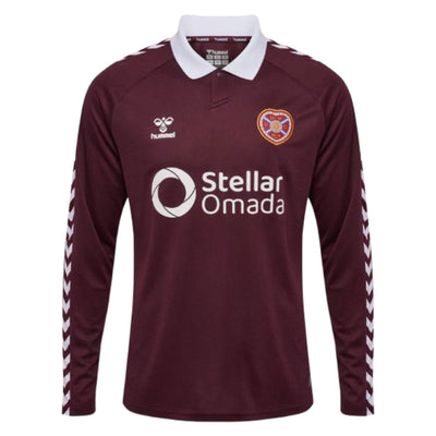 2026-2027 Hearts Long Sleeve Home Shirt (Kids)_0
