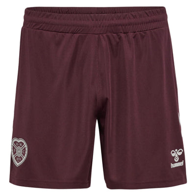 2026-2027 Hearts Away Shorts (Maroon) - Kids_0