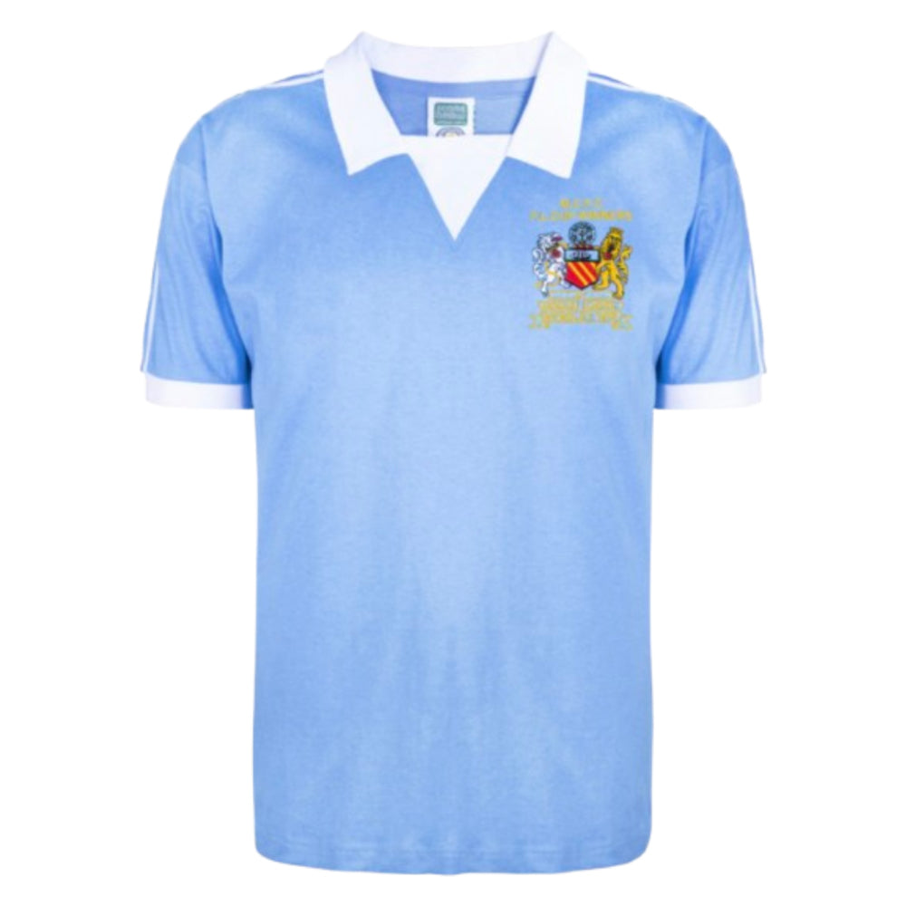Manchester City 1976 League Cup Winners Shirt_0