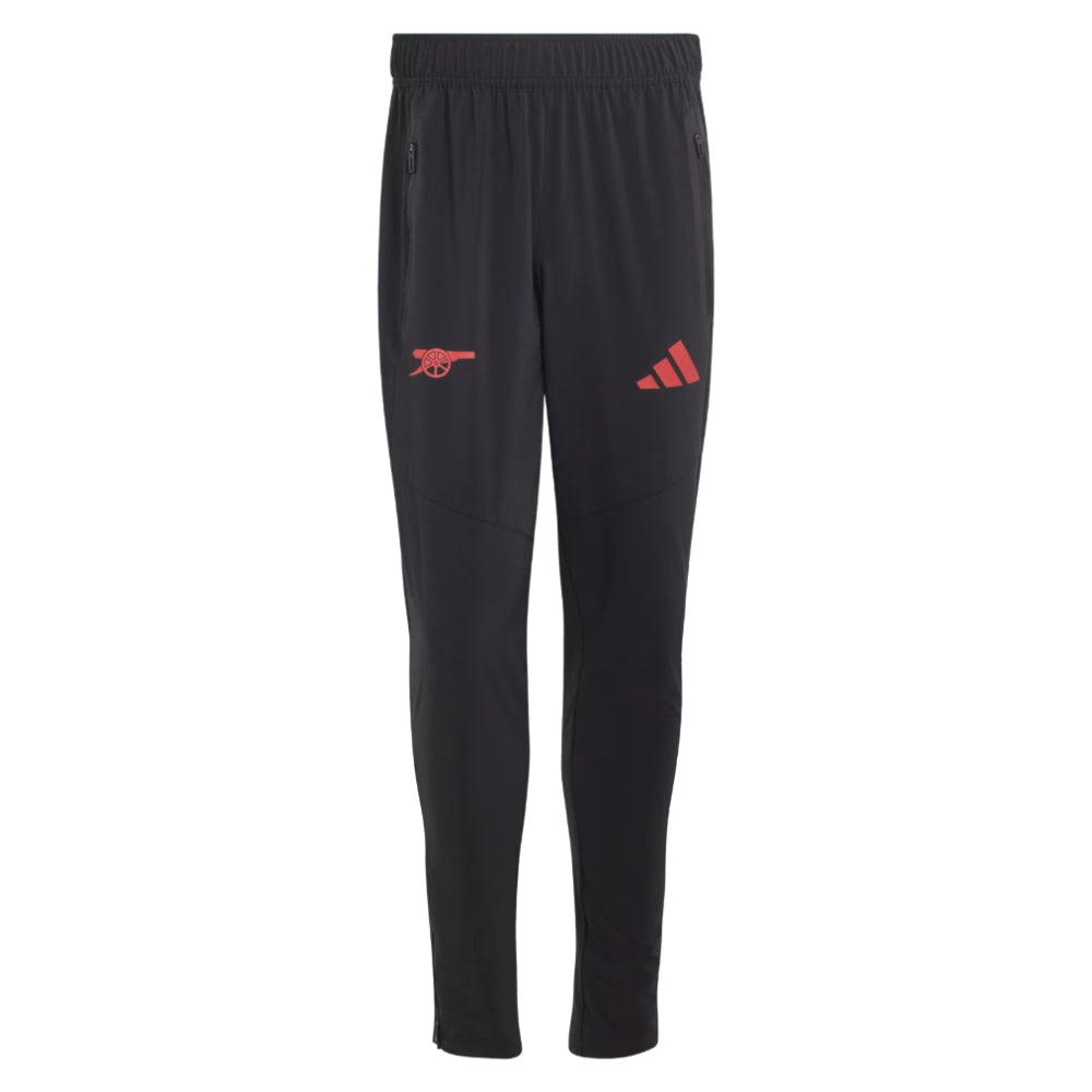 2026-2027 Arsenal Tiro Travel Tracksuit Pants (Black)_0