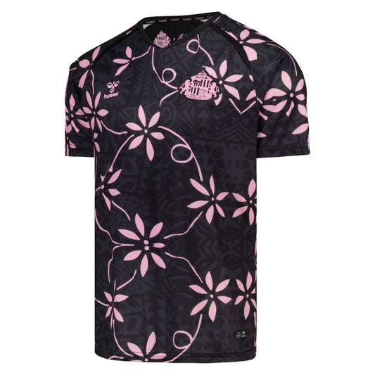 2026-2027 Sunderland Away x Elvis Pre Match Shirt (Black)_0