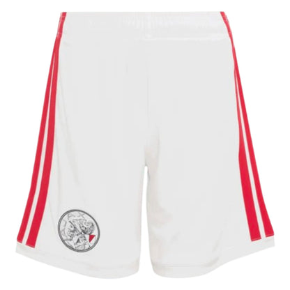 2026-2027 Ajax Home Shorts (White) - Kids_0