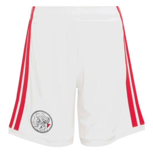 2026-2027 Ajax Home Shorts (White) - Kids_0