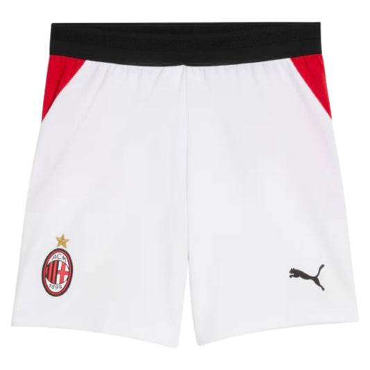 2026-2027 AC Milan Home Shorts (White) - Kids_0