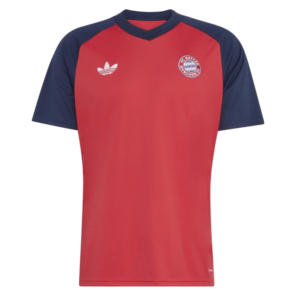 2026-2027 Bayern Munich Pre-Match Shirt (Pure Ruby)_0