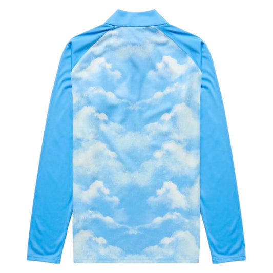 2026-2027 Man City Warm Up 1/4 Zip Top (Icy Blue) - Kids_1