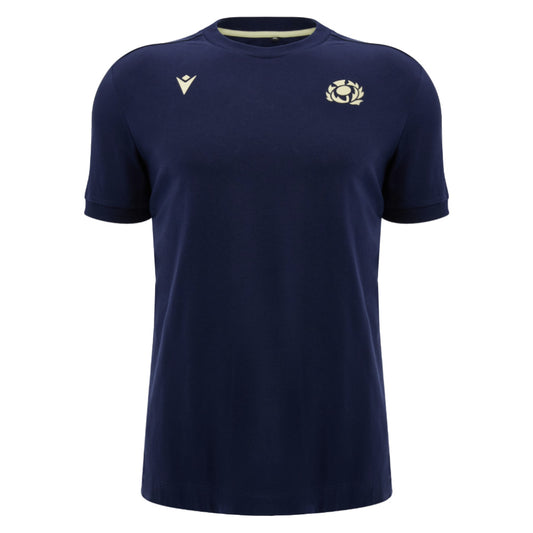 2026-2027 Scotland Rugby Ath Cotton T-Shirt (Navy)_0