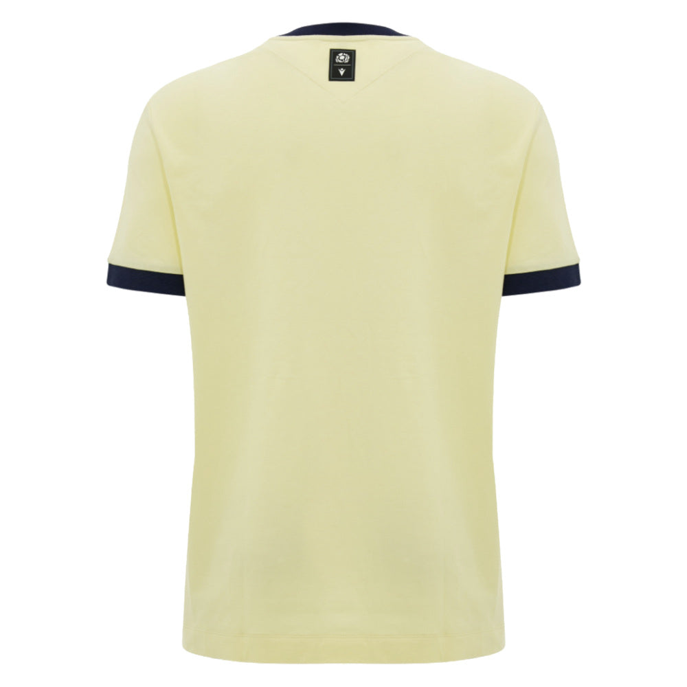 2026-2027 Scotland Rugby Ath Cotton T-Shirt (Sand)_2