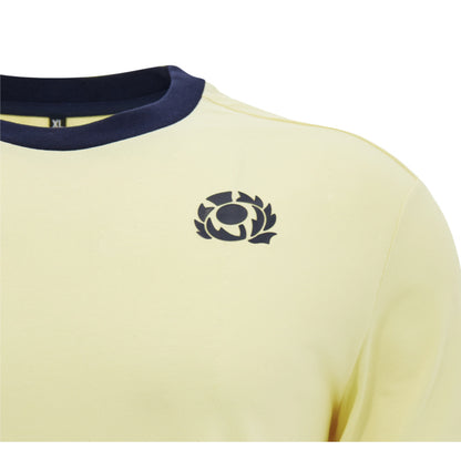 2026-2027 Scotland Rugby Ath Cotton T-Shirt (Sand)_1