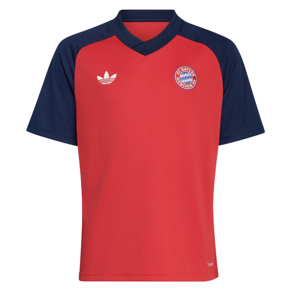 2026-2027 Bayern Munich Pre-Match Shirt (Pure Ruby) - Kids_0