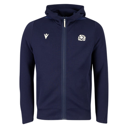 2026-2027 Scotland Rugby Ath Travel Full Zip Hoody (Navy)_0