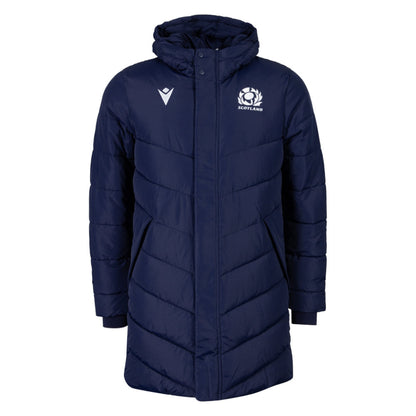 2026-2027 Scotland Rugby Long Bench Padded Jacket (Navy)_0