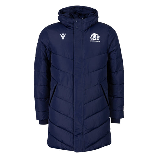 2026-2027 Scotland Rugby Long Bench Padded Jacket (Navy)_0