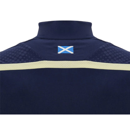 2026-2027 Scotland Rugby 1/4 Zip Training Top (Navy) - Kids_3
