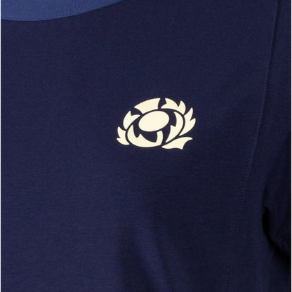 2026-2027 Scotland Rugby Ath Cotton T-Shirt (Navy) - Womens_2