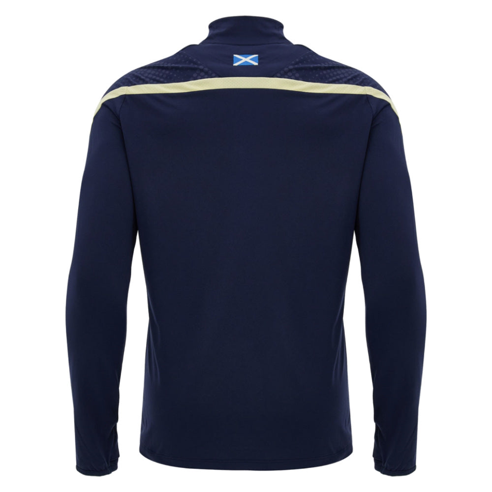 2026-2027 Scotland Rugby Training 1/4 Zip Top (Navy)_2
