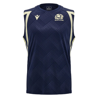 2026-2027 Scotland Rugby Sleeveless Training Shirt (Navy)_0