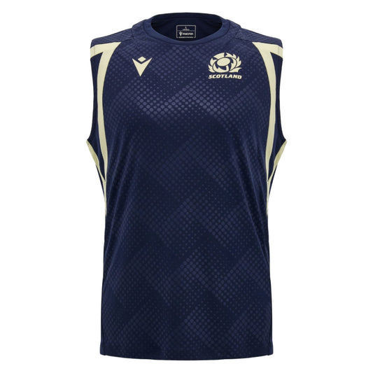 2026-2027 Scotland Rugby Sleeveless Training Shirt (Navy)_0