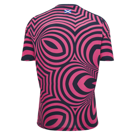 2026-2027 Scotland Rugby Warm Up Shirt (Neon Pink)_1