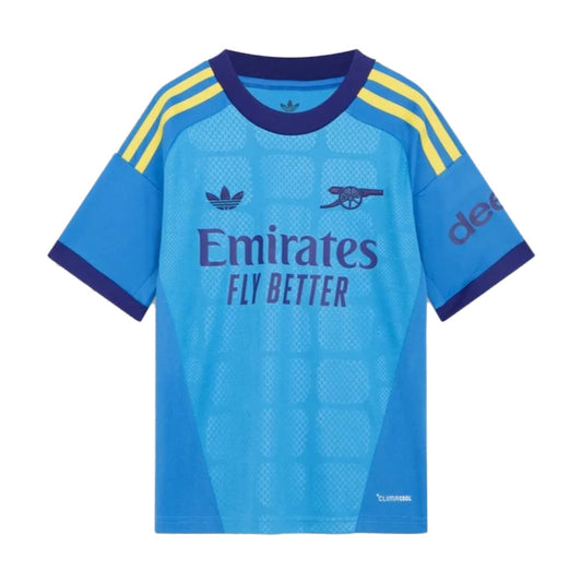 2026-2027 Arsenal Away Goalkeeper Shirt (App Sky Rush) - Kids_0
