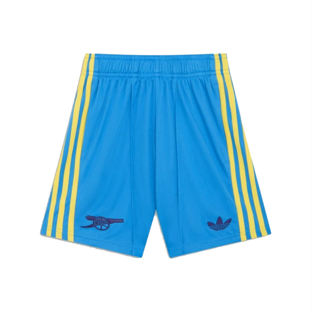 2026-2027 Arsenal Away Goalkeeper Shorts (App Sky Rush) - Kids_0
