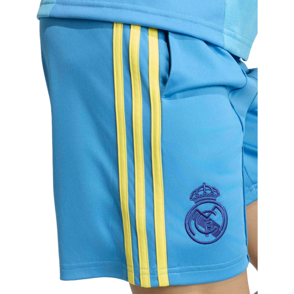 2026-2027 Real Madrid Away Goalkeeper Shorts (Super Blue) - Kids_2