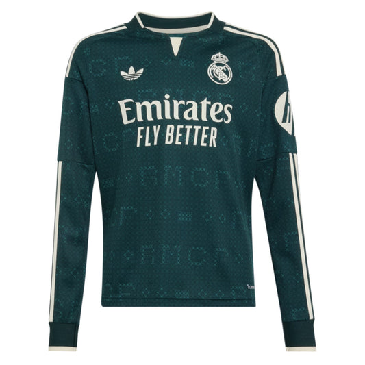 2026-2027 Real Madrid Away Long Sleeve Shirt (Kids)_0