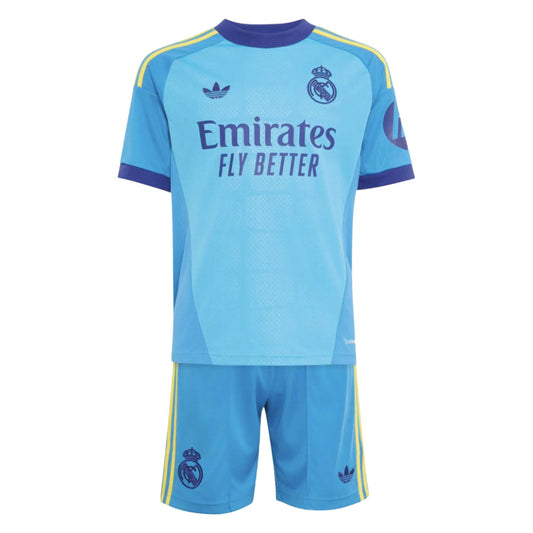 2026-2027 Real Madrid Away Goalkeeper Youth Kit (App Sky Rush) - Kids_0