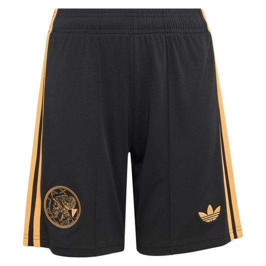 2026-2027 Ajax Away Shorts (Black) - Kids_0