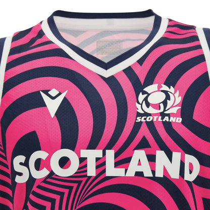2026-2027 Scotland Rugby Basketball Vest (Neon Pink)_2