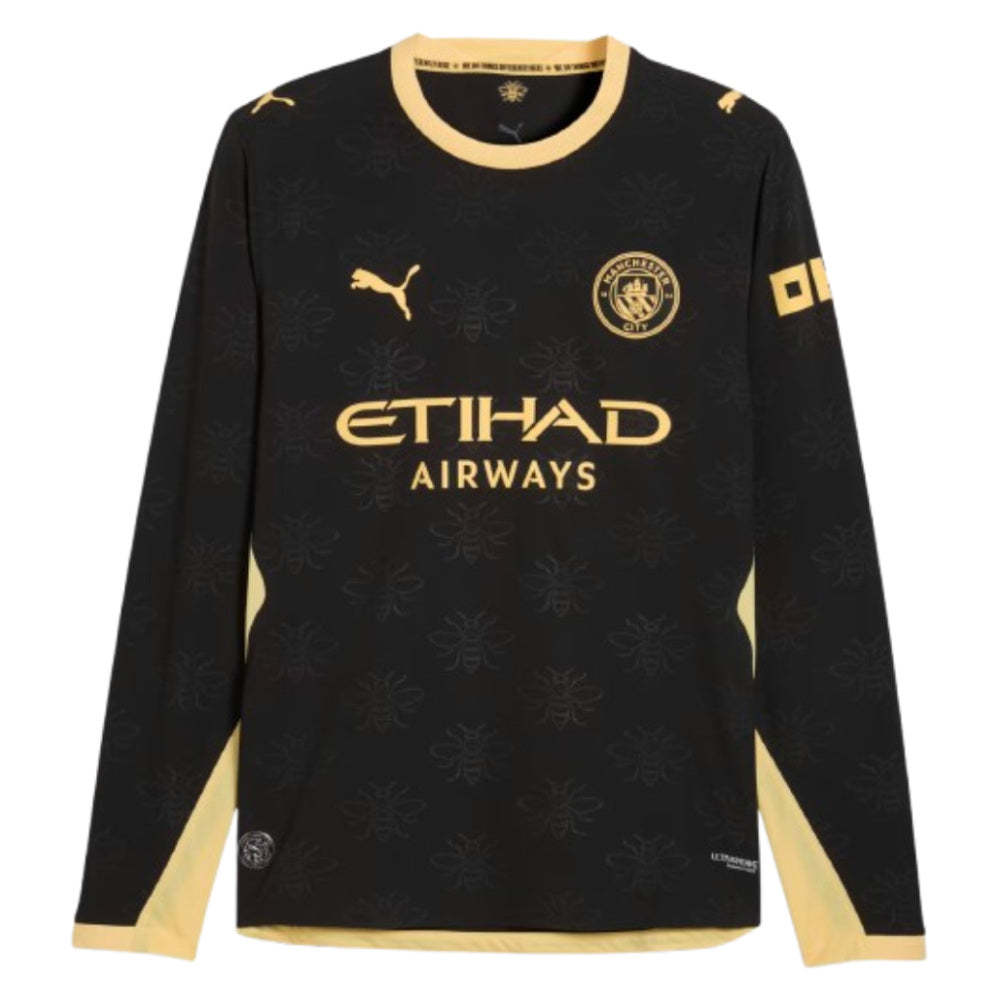 2026-2027 Man City Authentic Long Sleeve Away Shirt_0