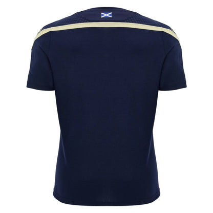 2026-2027 Scotland Rugby Training Shirt (Navy/Sand)_1