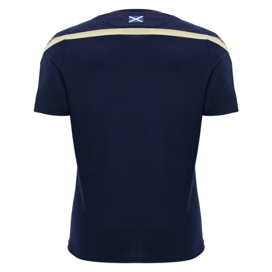 2026-2027 Scotland Rugby Training Shirt (Navy/Sand)_1